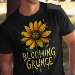 Blooming Grunge | Halftone Design for DTF & White Toner Printing